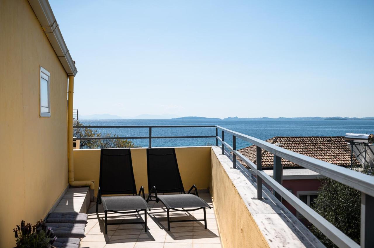 The Seaview Corner Apartments By Konnect, Ipsos Corfu Extérieur photo